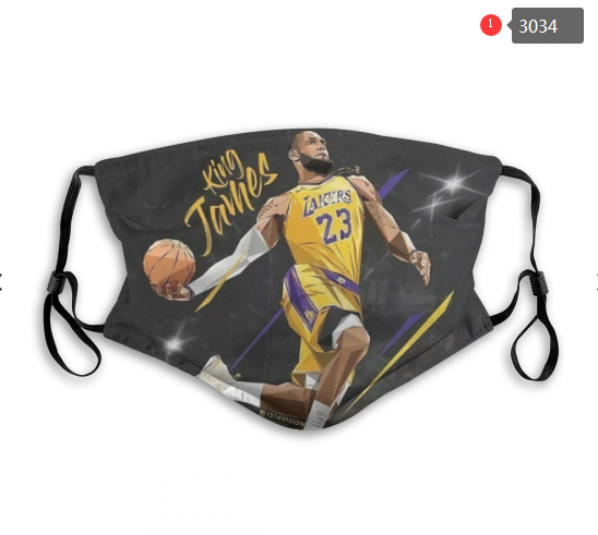 NBA Los Angeles Lakers #31 Dust mask with filter